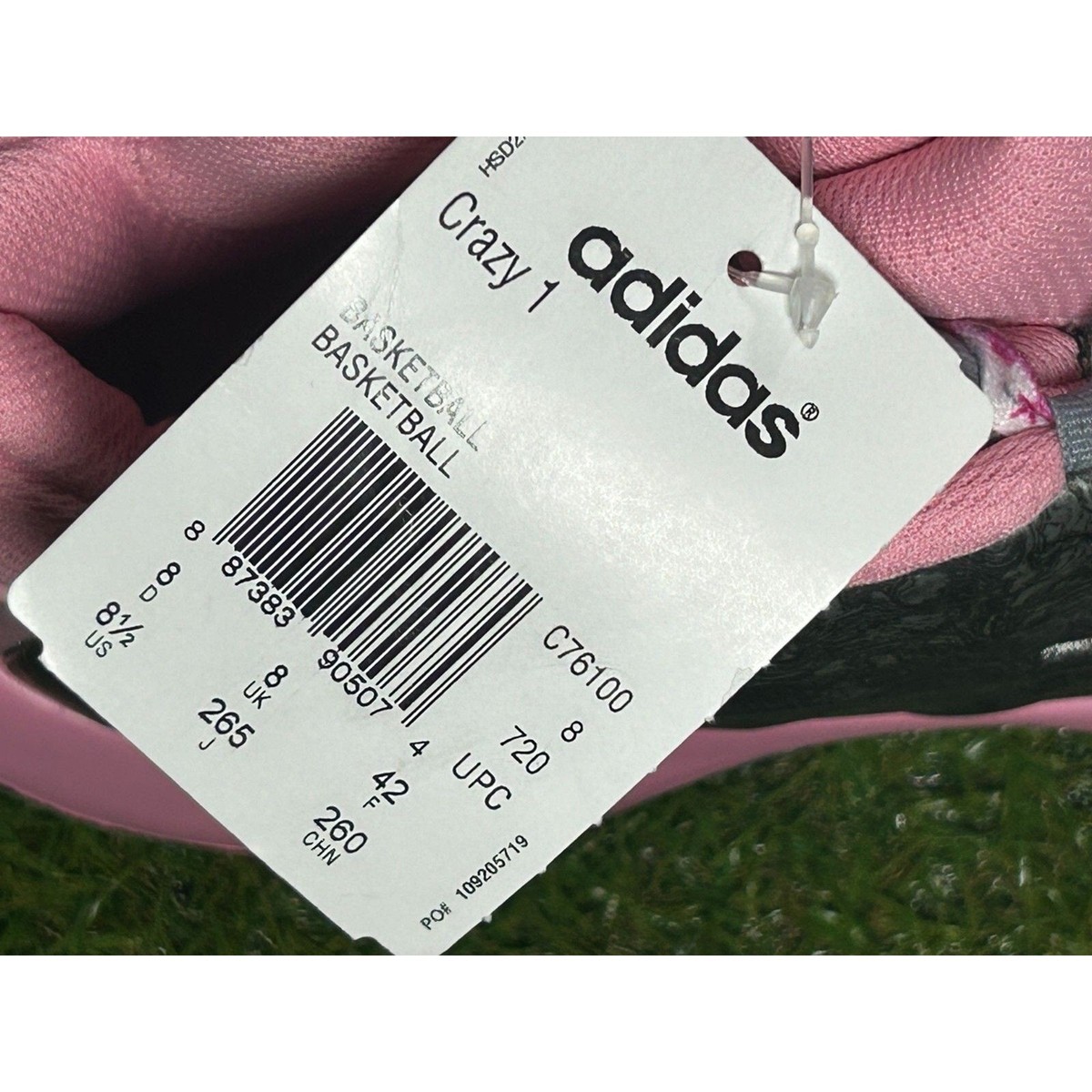 Adidas Crazy 1 Florist City Collection John Wall C76100 Size 8.5 *AUTOGRAPHED* adidas Crazy 1 Florist John Wall Men main image 2