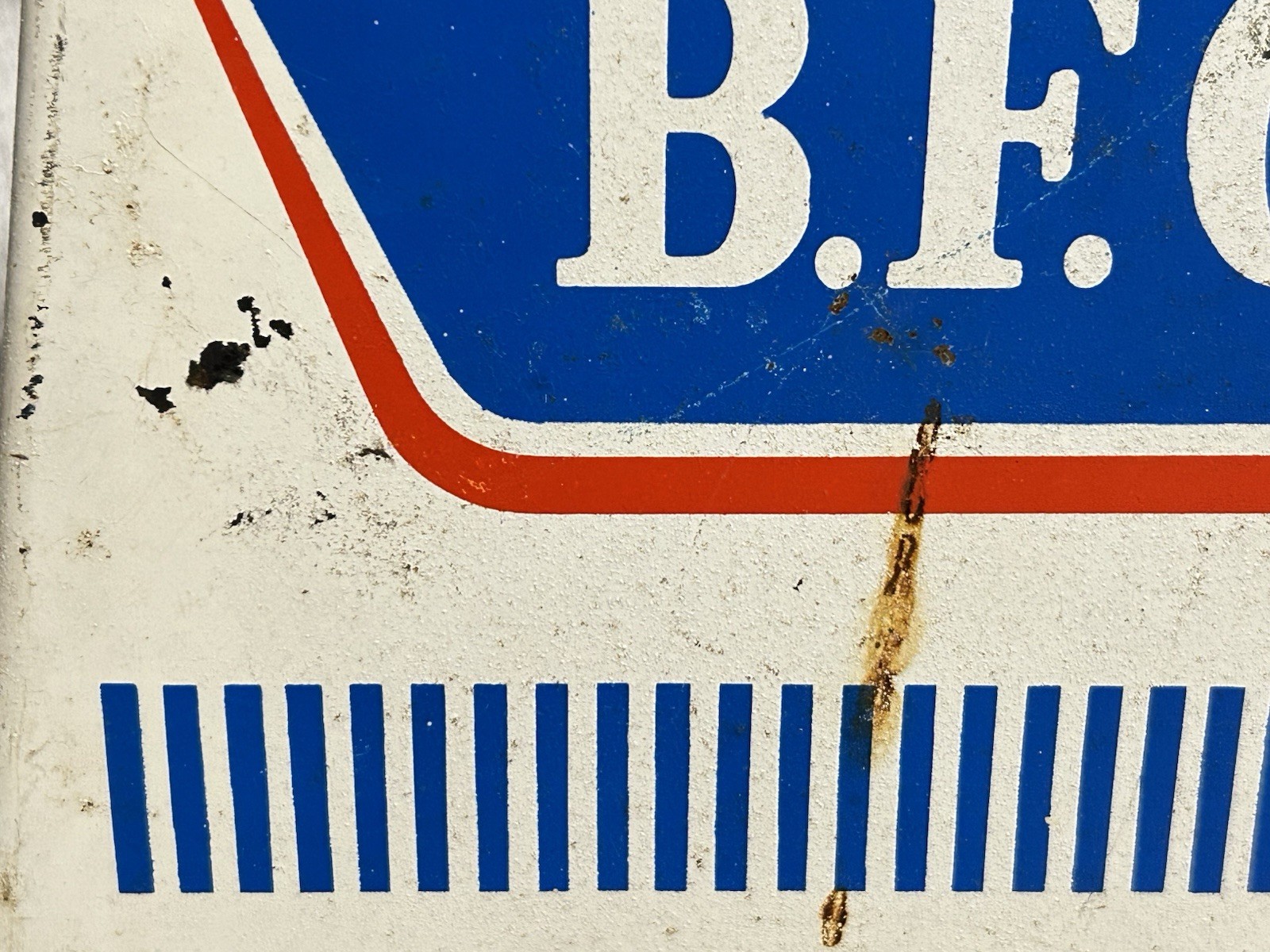 Vintage B.F. Goodrich Tire Store Display Advertising Stand