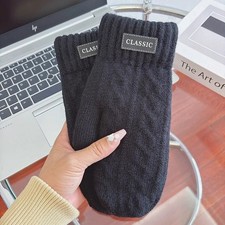 Windproof Warm Gloves Coldproof Men Mittens Knitted Gloves  for Autumn Winter