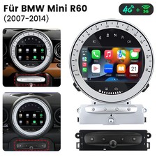 4G GPS Android15 Autoradio Navi f�r BMW Mini Cooper R60 CarPlay DAB+32GB BT
