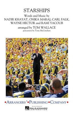 Starships Arrangers' Publ Marching Band Score & Parts