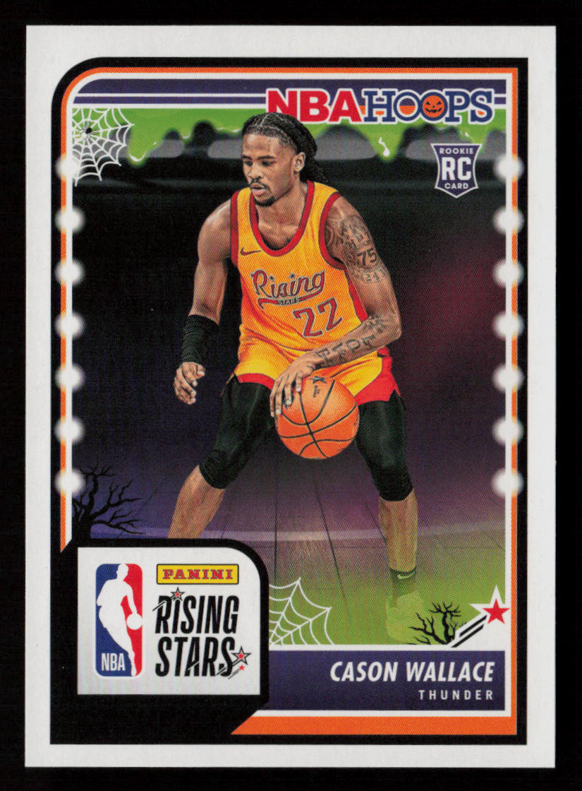 Cason Wallace 2023-24 Hoops Haunted Hoops #281 Oklahoma City Thunder