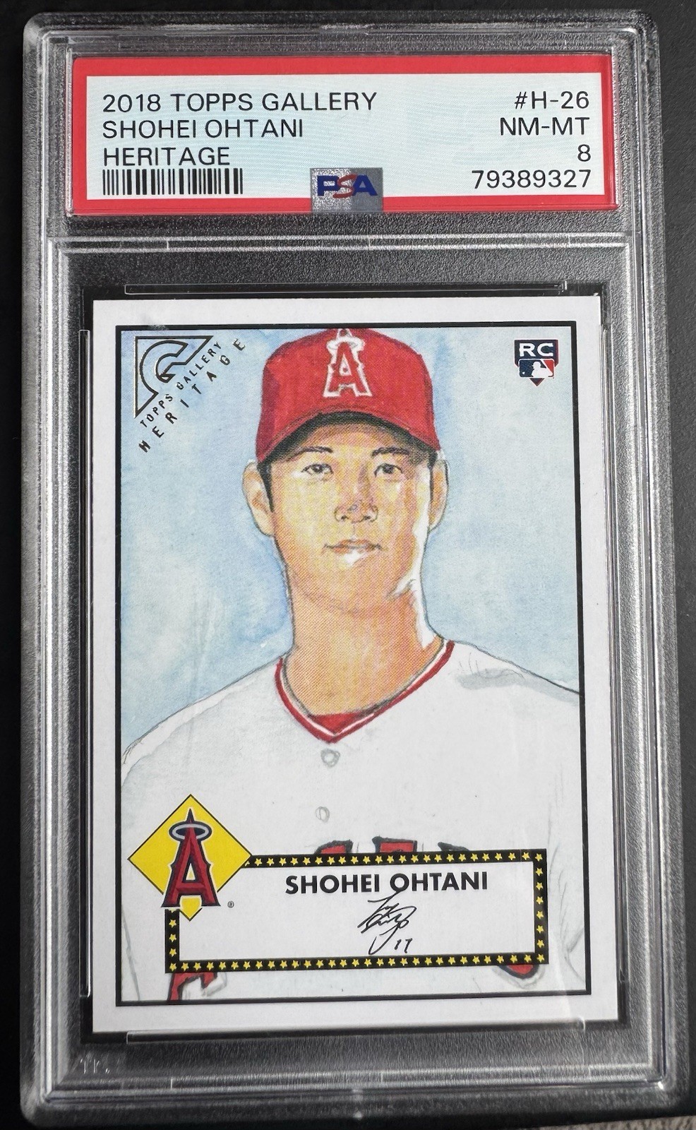 2018 Topps Gallery - Heritage Shohei Ohtani #H-26 (RC)