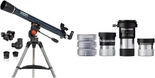 - Astromaster 70AZ Telescope - Refractor Telescope - Fully Coated Glass Optics -