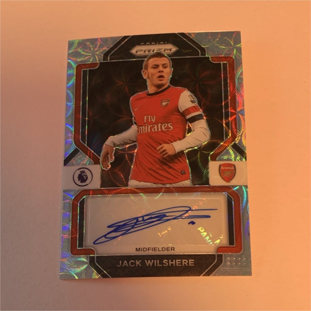 Panini Prizm 2022-23 Jack Wilshere #S-JW Arsenal Premier League