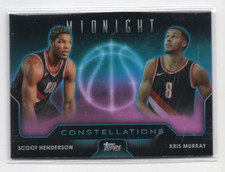 2023/24 TOPPS MIDNIGHT SCOOT HENDERSON KRIS MURRAY CONSTELLATIONS RC