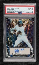 2024 Leaf Metal Auto Blue Mojo 6/7 RJ Austin #BA-RJA PSA 8 Auto 8d2