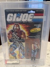 Monkeywrench AFA GRADED 75 80 75 85 GI Joe 36-Back 1986 Hasbro NEW SEALED