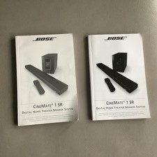 Bose Cinemate 1SR Set up and Operating guides