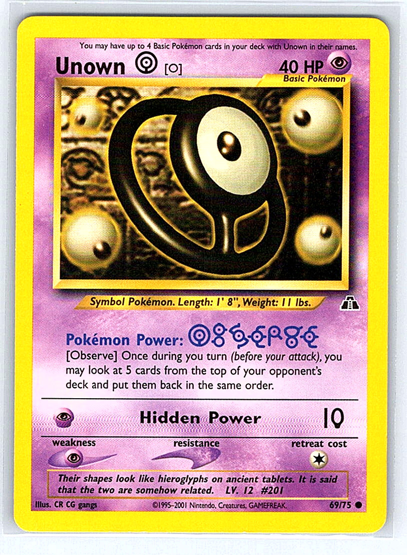Spinarak 75/111 Neo Genesis NM or LP Pokemon Card