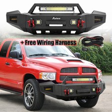 Off-road For 2003-2005 Dodge Ram 2500 3500 Steel Front Bumper Wwinch Platewire Off-road For 2003-2005 Dodge Ram 2500 3500 Steel Front Bumper Wwinch Platewire
