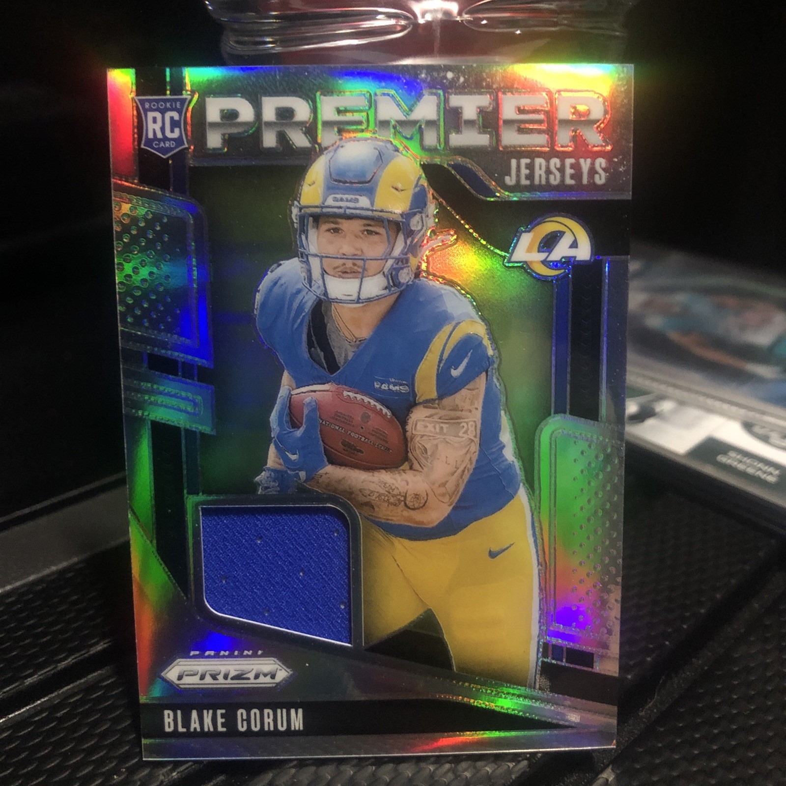 2024 Prizm- Premier Jerseys Blake Corum #PJ-BCM (RC)
