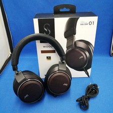 JVC HA-SW01 Wood Series Hi-Res Over-Ear Headphones Case Tested Japan TMB01 2.0