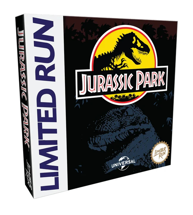 Jurassic Park Limited Run Games Reprint - Gameboy - Brand New