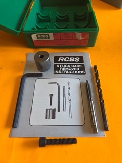 RCBS Stuck Case Remover Kit #09340 – Complete 5 Piece Set w/Original Box