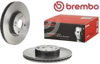 2X Bremsscheibe Brembo 09.C136.11 2 Bremsscheiben Vorderachse Vorne FüR Mazda