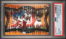 2024 Panini Select Jayden Daniels Neon Orange Pulsar Prizm RC JSY #5 /7 PSA 10