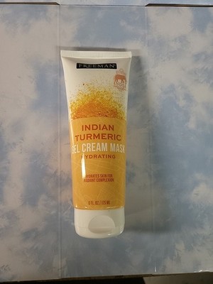 Freeman Beauty, Indian Turmeric Gel Cream Beauty Mask New 6 fl oz Free Shipping