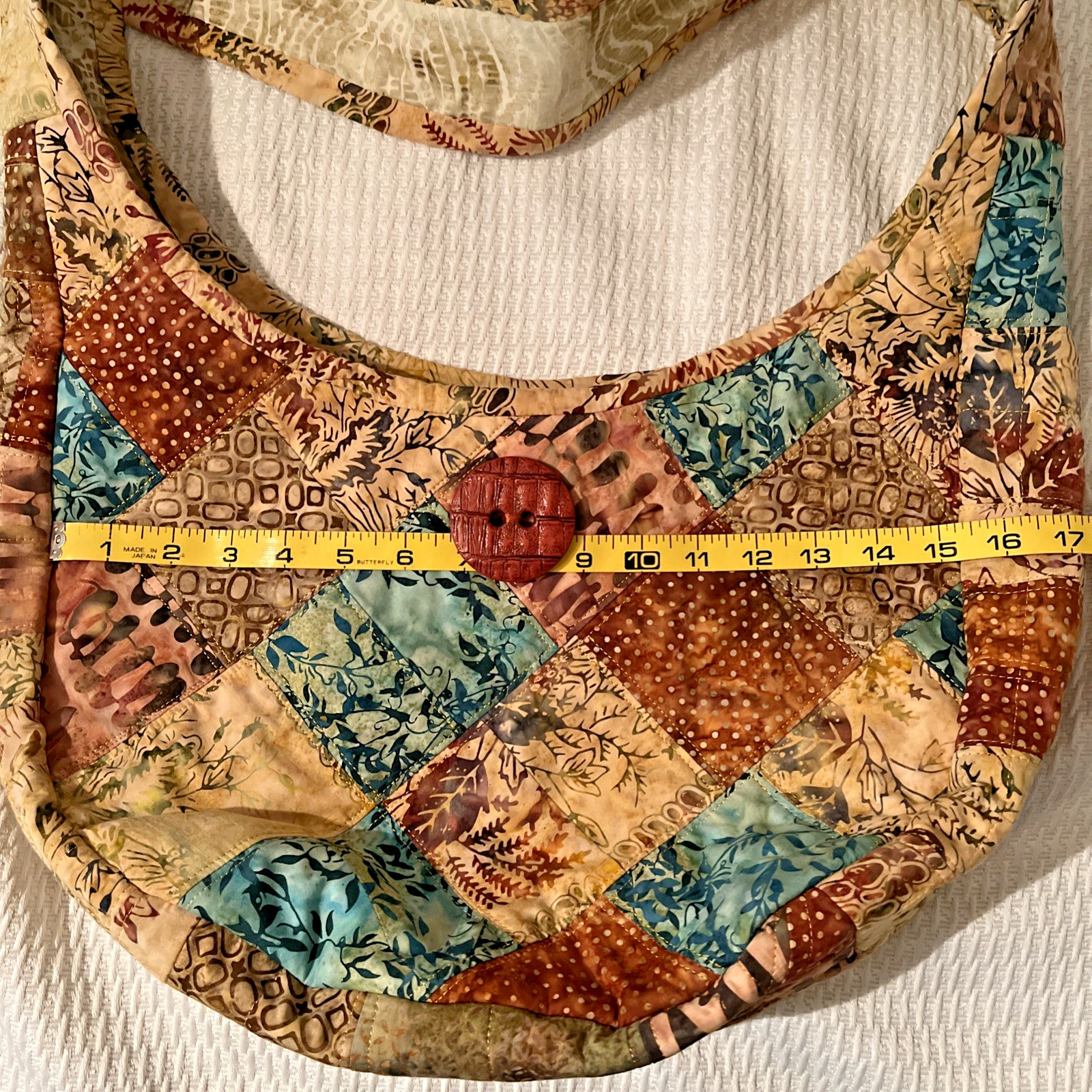 Crossbody Brown Handmade Patchwork BOHO Casual Hi… - image 11