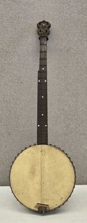 Vintage 5 String Open Back Banjo For Repair