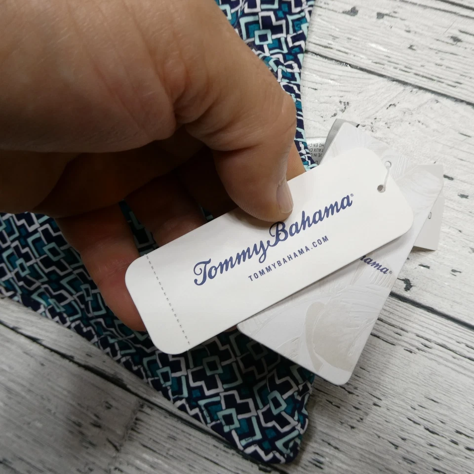 Tommy Bahama Tankini Top Mujer Grande Cuello Alto Traje de Baño TSW90602T Foto 2 de 4