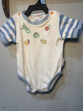 Gymboree Rainbow Tag One Piece Frogs And Snails Size Infant 6-12 Months