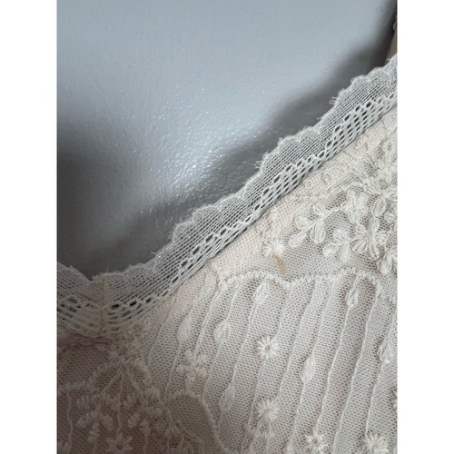 Zara Embroidered Lace Sleeveless Bustier Dress Size Small Feminine Romantic - Picture 5 of 8