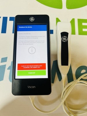 GE Vscan Extend with Single Probe Ultrasound (no Battery) SN73JM