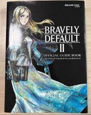 Bravely Default II Official Guidebook Square Enix Used PC Game Guidebook