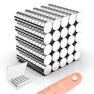 Magnets for Crafts Caturledas 250 Pack 5x2mm Small Round Magnetic Rare Earth ...