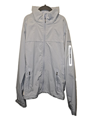 Columbia Titanium Jacket Womens M Blue Waterproof Full Zip Fleece Lined Pockets
