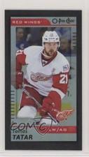2017-18 O-Pee-Chee Mini Black Foil Tomas Tatar #M-41 0e3