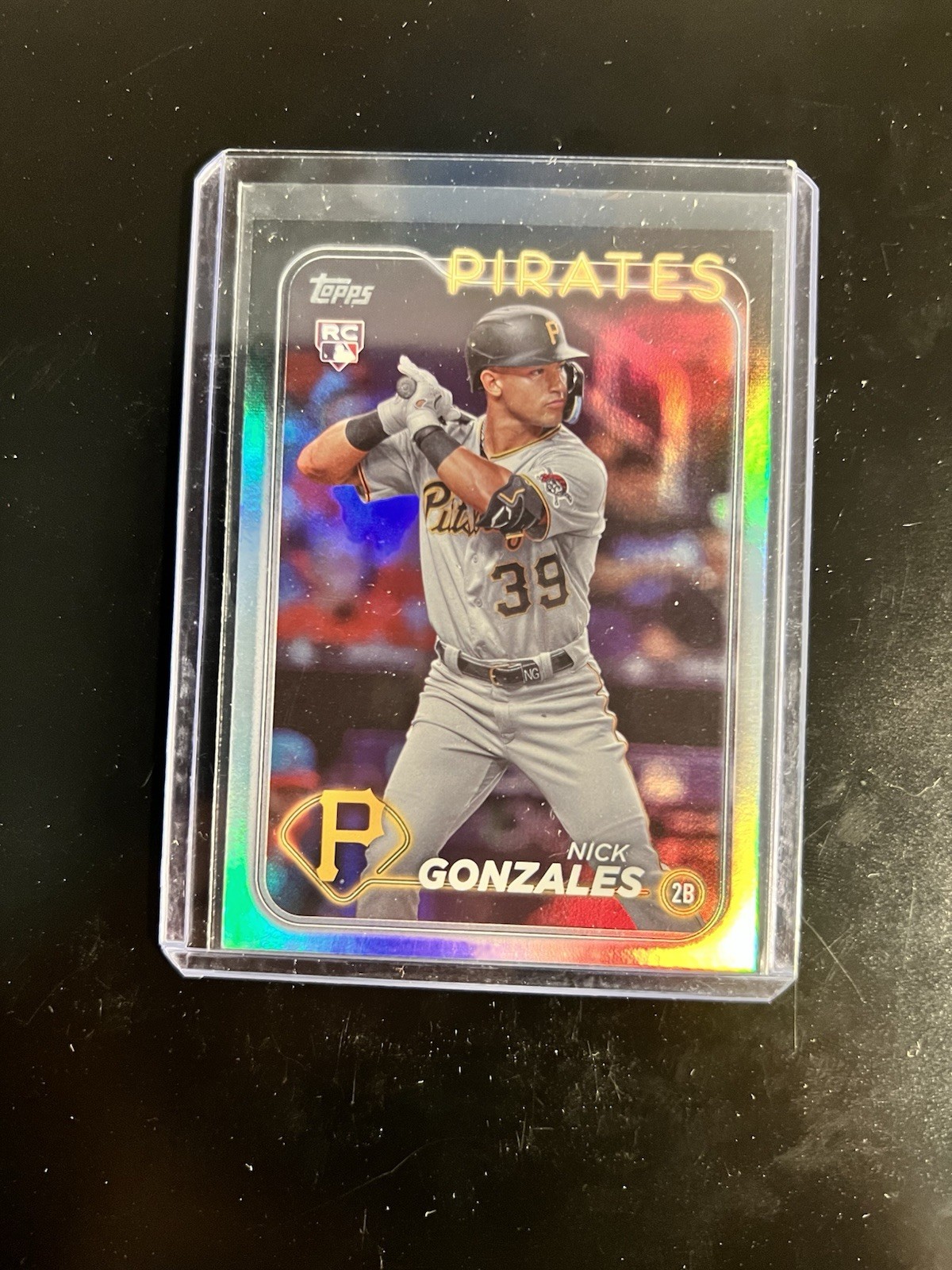 2024 Topps Series 1 - Nick Gonzales #168 Rainbow Foil (RC)