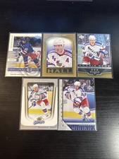 New York Rangers Lot, 5 Card Lot, Wayne Gretzky, Jaromir Jagr, & 3 Rookie Cards. rookie card picture