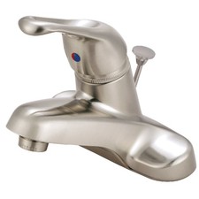 Kingston Brass FB51.B Wyndham 1.2 GPM Centerset Bathroom Faucet - Nickel