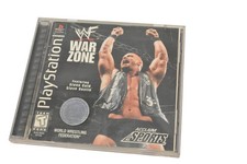 WWF War Zone Sony PlayStation 1 PS1 Video Game Acclaim Sports Wrestling T Rated