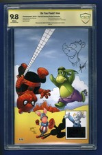 DO YOU POOH? Top End Gaming Virgin signed & sketched Marat Mychaelsl comic cover