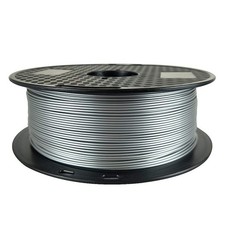 Filamento in PETG Argento 1,75 mm 1 kg 1 kg Bobina 3D Materiale di Stampa 3D