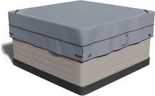 Outdoor Waterproof and Weatherproof Hot Tub Cover 85 X 85 Inch Fit 84 X 84 or 83