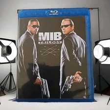 Men in Black Trilogy Blu-ray MIB 1 2 3 Will Smith Tommy Lee Jones NEW Sealed