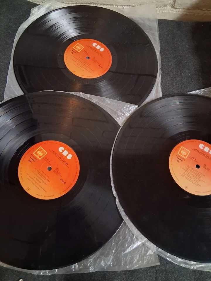 Leo Dan Box Set 3 Lps Lo Mejor De Leo Dan NM Rare Original 1964 1975 Argentina - Image 2 of 4