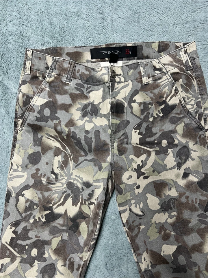 21Men джинсы мужчин 33 X 32 камуфляж прямой опрятный хип-хоп Streetwear - Изображение 3 из 4