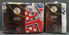 NEW Mickey Mouse Co Drape Curtain Panel Disney Valance VTG 90s Made in USA