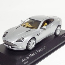 Minichamps Aston Martin Vanquish 1/43 Silver Scale Model Collectible