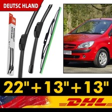 Scheibenwischer Vorne Hinten 550mm+340mm Für HYUNDAI GETZ TB 2002-2009