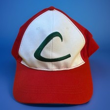 BRAND NEW POKEMON Cosplay Hat ASH KETCHUM EMBROIDERED Cap Adult Adjustable Strap