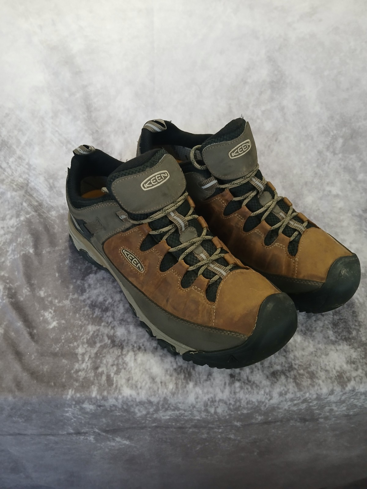 Scarpe da trekking KEEN 1017783 uomo taglia 14 Targhee III basse in pelle impermeabili