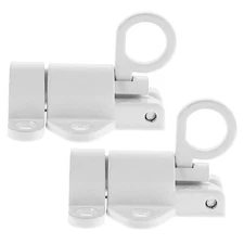2 PCS Bedroom Door Latch Spring Loaded Gate Safety Automatic Bolt