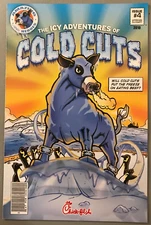 Amazing Cow Heroes #4 The Icy Adventures Of Cold Cuts Chick Fil A Exclusive 2010