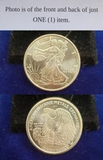 Walking Liberty Fractional 1/2 Troy Oz .999 Fine Silver Art Round 24640